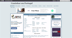 Desktop Screenshot of caminharemportugal.com